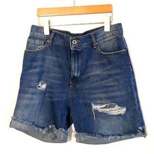 Dixie High Waist 5 Pocket Denim Jean Short